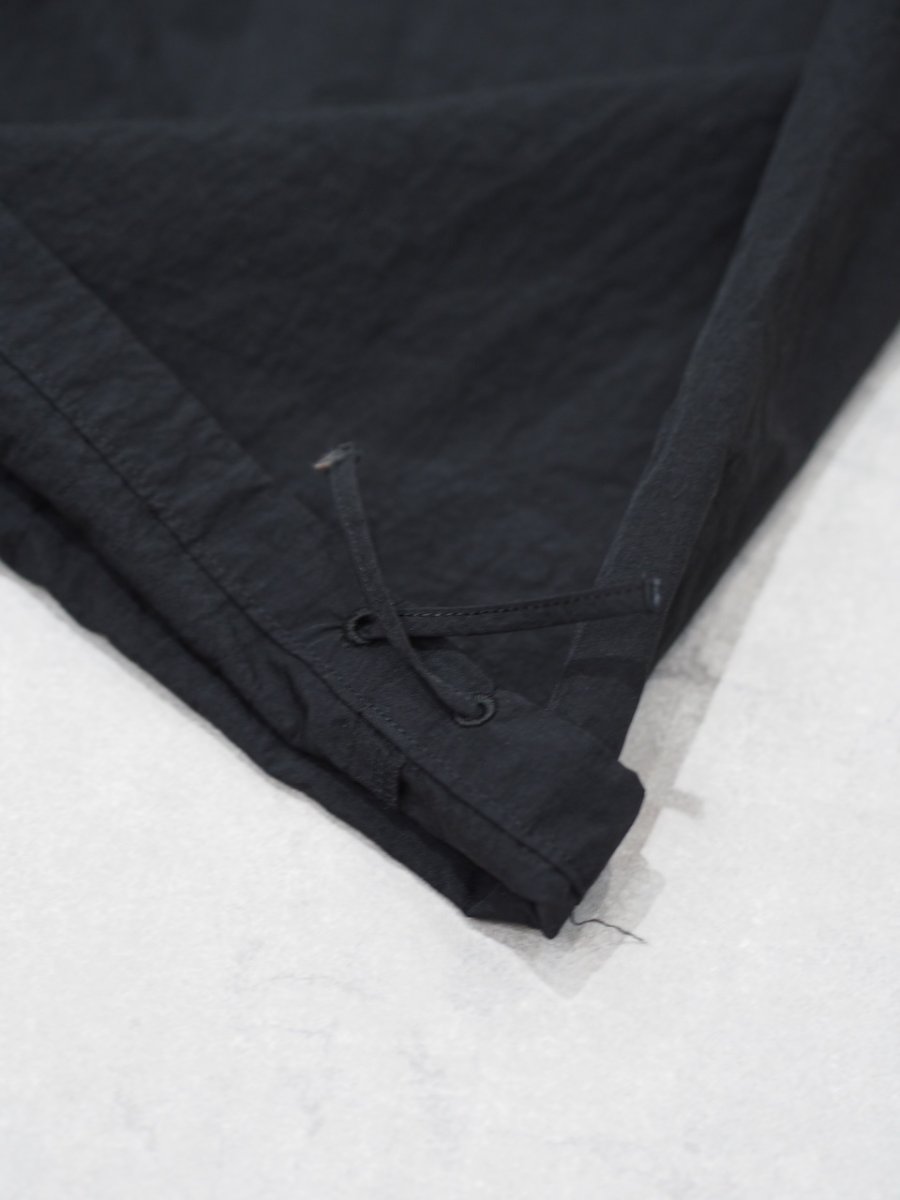 画像5: ATON UTILITY PANTS / HAND DYE NYLON/black (5)
