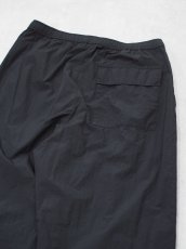 画像6: ATON UTILITY PANTS / HAND DYE NYLON/black (6)