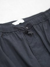 画像4: ATON UTILITY PANTS / HAND DYE NYLON/black (4)