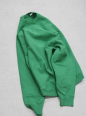 画像3: ATON OVERSIZED SWEAT SHIRT / NATURAL DYED URAKE (3)