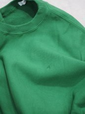 画像4: ATON OVERSIZED SWEAT SHIRT / NATURAL DYED URAKE (4)