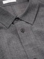画像10: ATON OVERSIZED SHIRT / TWIST WOOL WASHER (10)