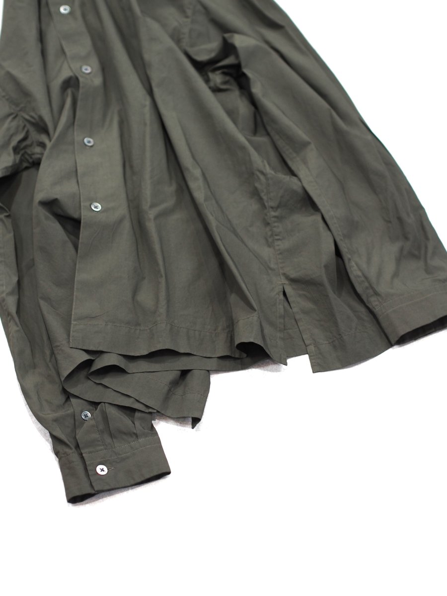 画像12: ATON WIDE SHIRT / SHRINK COTTON LAWN (12)