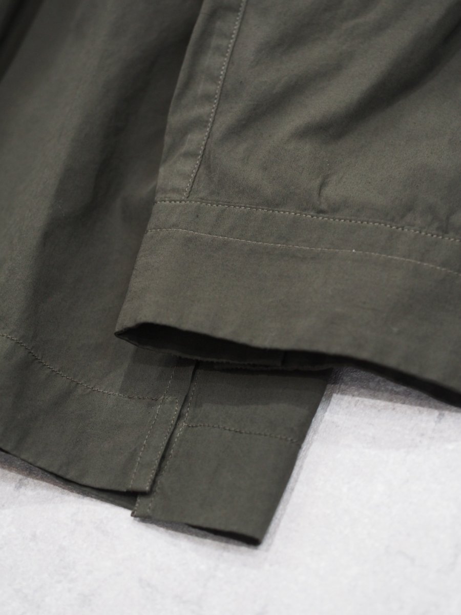 画像10: ATON WIDE SHIRT / SHRINK COTTON LAWN (10)