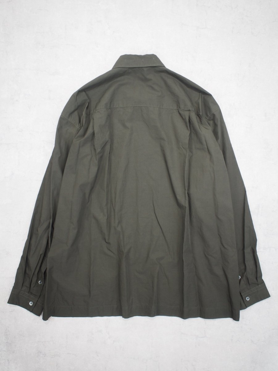 画像6: ATON WIDE SHIRT / SHRINK COTTON LAWN (6)