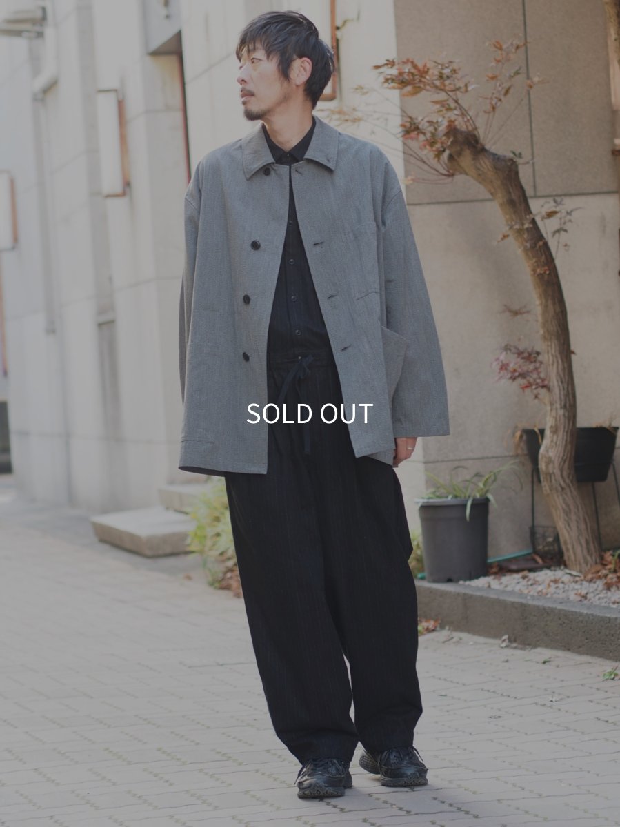 画像10: YOKO SAKAMOTO  / CHORE JACKET / MAX HIGH COUNT COTTON CANVAS (10)
