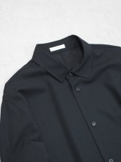 画像2: ATON OVERSIZED SHIRTS / TWIST WOOL TROPICAL (2)