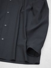 画像3: ATON OVERSIZED SHIRTS / TWIST WOOL TROPICAL (3)