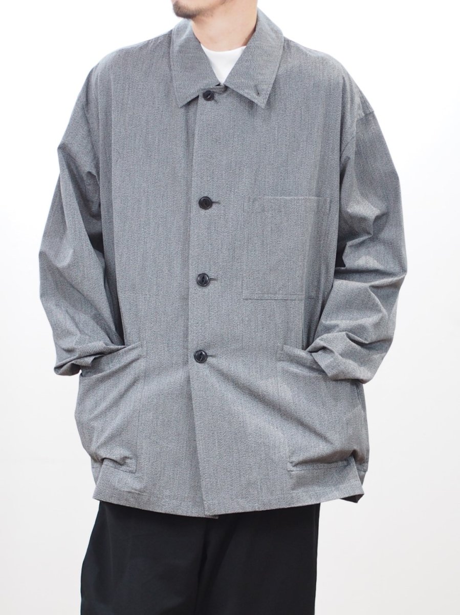 画像7: YOKO SAKAMOTO  / CHORE JACKET / MAX HIGH COUNT COTTON CANVAS (7)