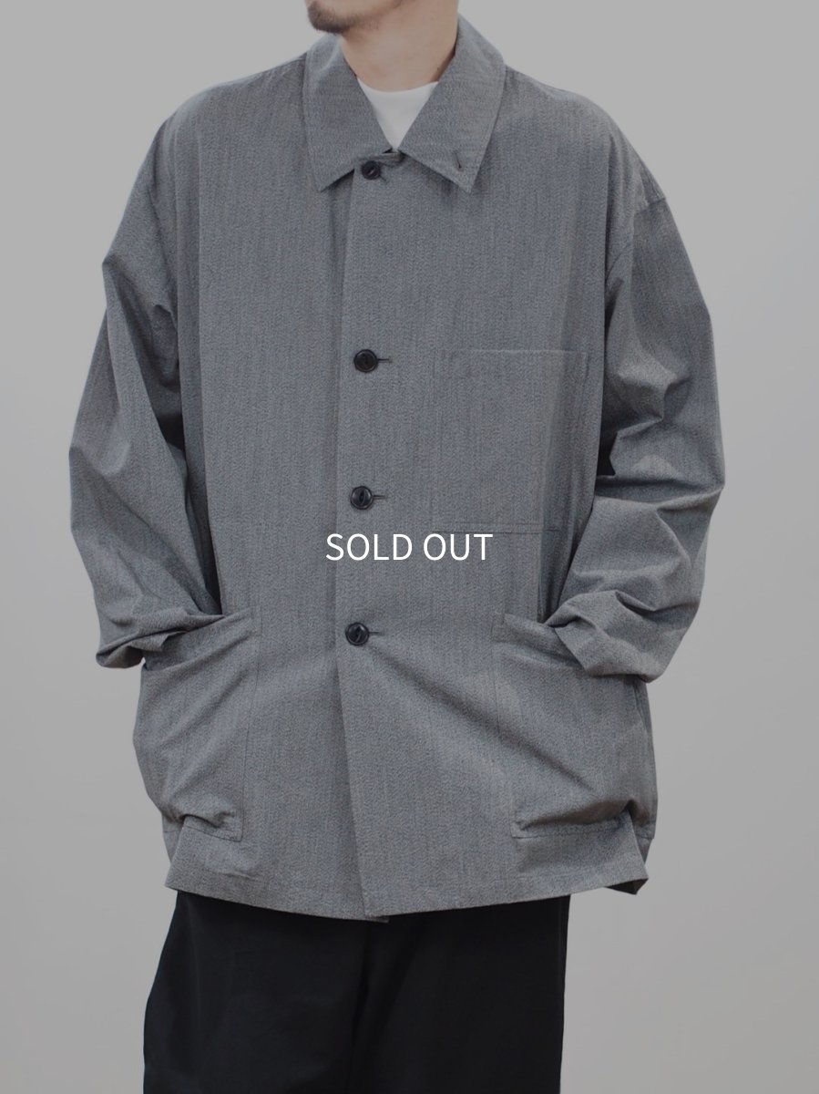 画像1: YOKO SAKAMOTO  / CHORE JACKET / MAX HIGH COUNT COTTON CANVAS (1)
