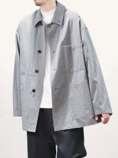 画像1: YOKO SAKAMOTO  / CHORE JACKET / MAX HIGH COUNT COTTON CANVAS (1)