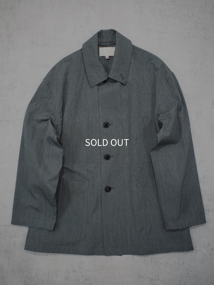画像3: YOKO SAKAMOTO  / CHORE JACKET / MAX HIGH COUNT COTTON CANVAS (3)