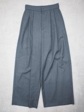 画像1: ATON WIDE EASY PNATS / WOOL TROPICAL (1)