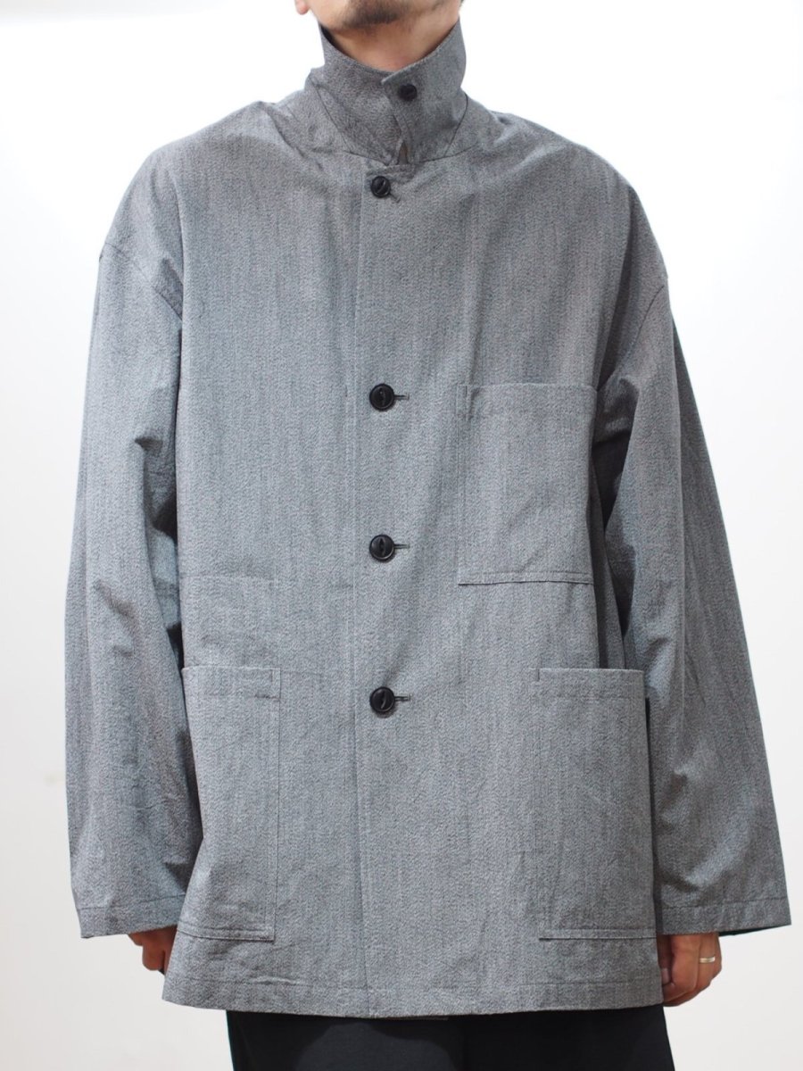 画像5: YOKO SAKAMOTO  / CHORE JACKET / MAX HIGH COUNT COTTON CANVAS (5)