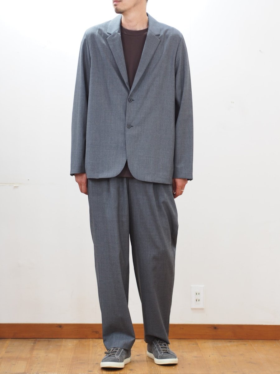画像10: ATON TAILORED JACKET / WOOL TROPICAL (10)