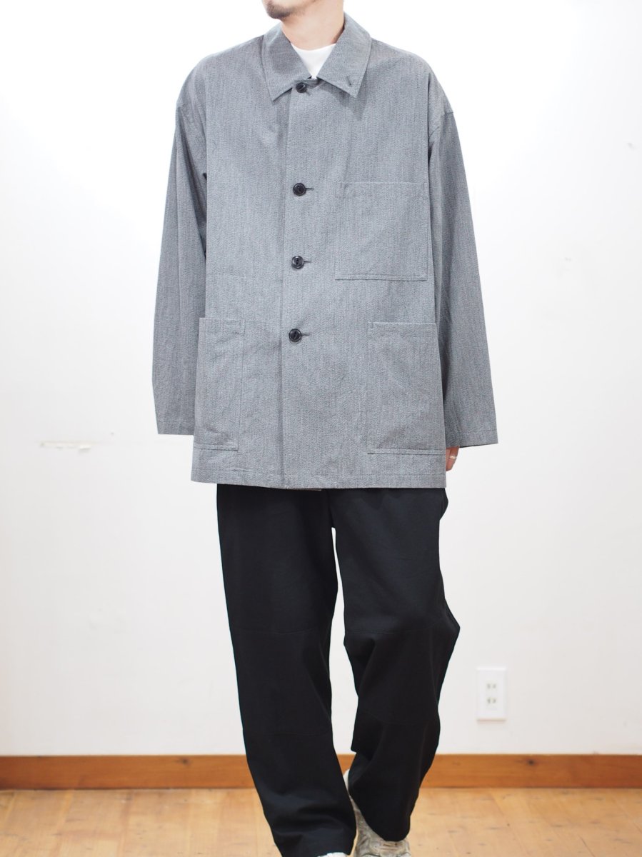 画像3: YOKO SAKAMOTO  / CHORE JACKET / MAX HIGH COUNT COTTON CANVAS (3)