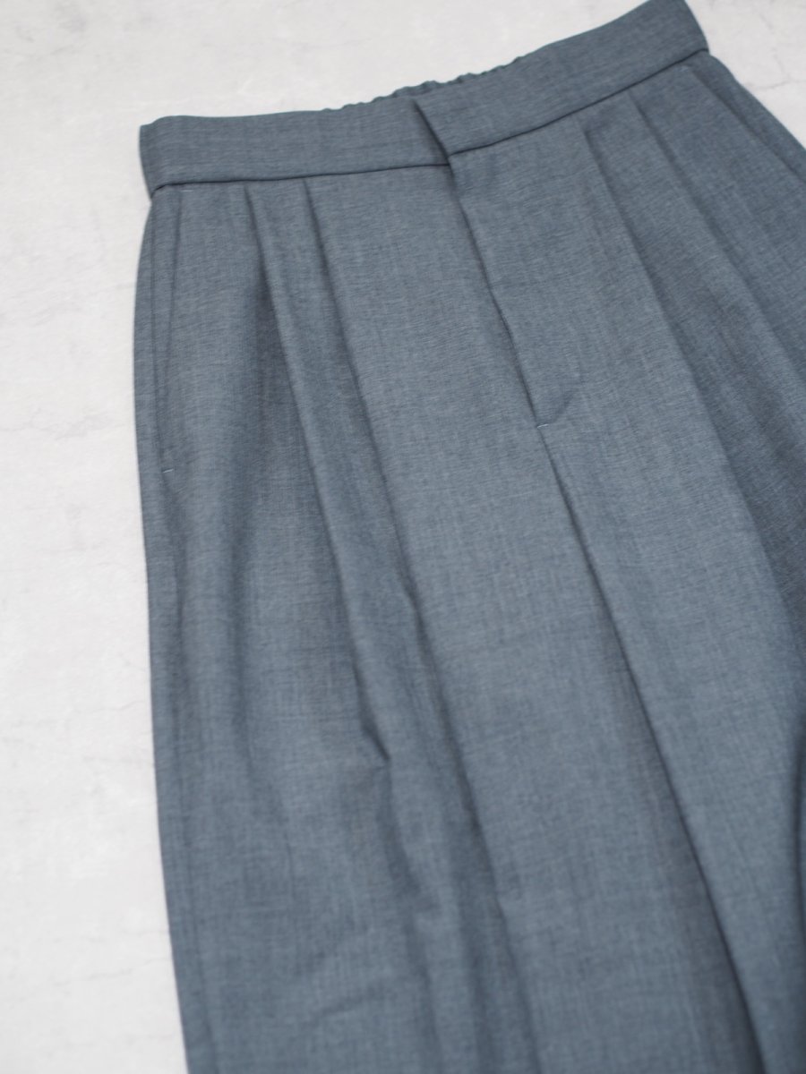 画像2: ATON WIDE EASY PNATS / WOOL TROPICAL (2)