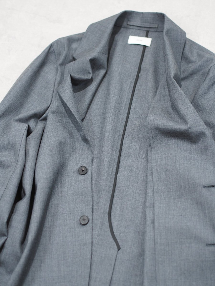 画像5: ATON TAILORED JACKET / WOOL TROPICAL (5)