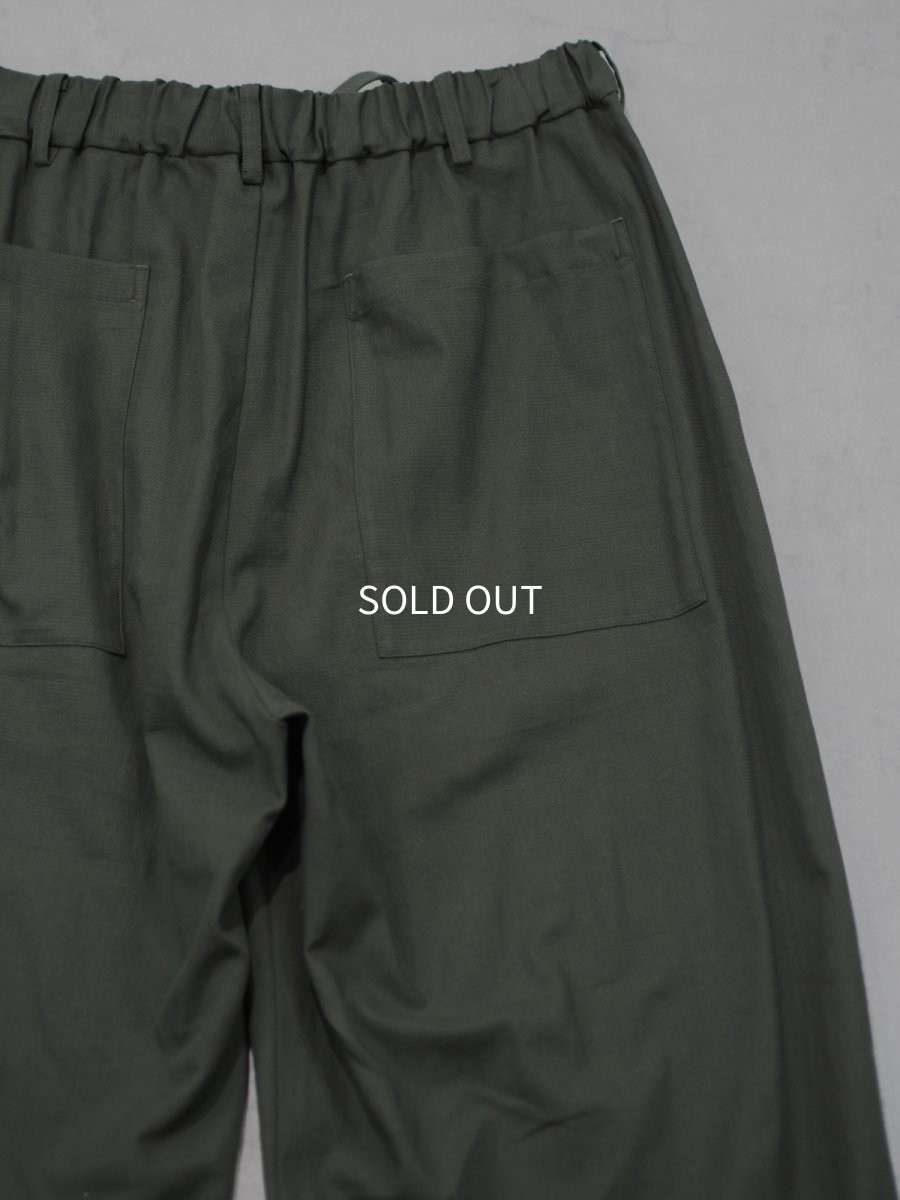 画像5: YOKO SAKAMOTO  / UTILITY EASY PANTS / COTTON PANAMA (5)