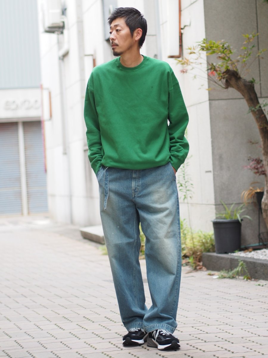 画像8:  YOKO SAKAMOTO  / BELTED TROUSERS / RAW DENIM (8)
