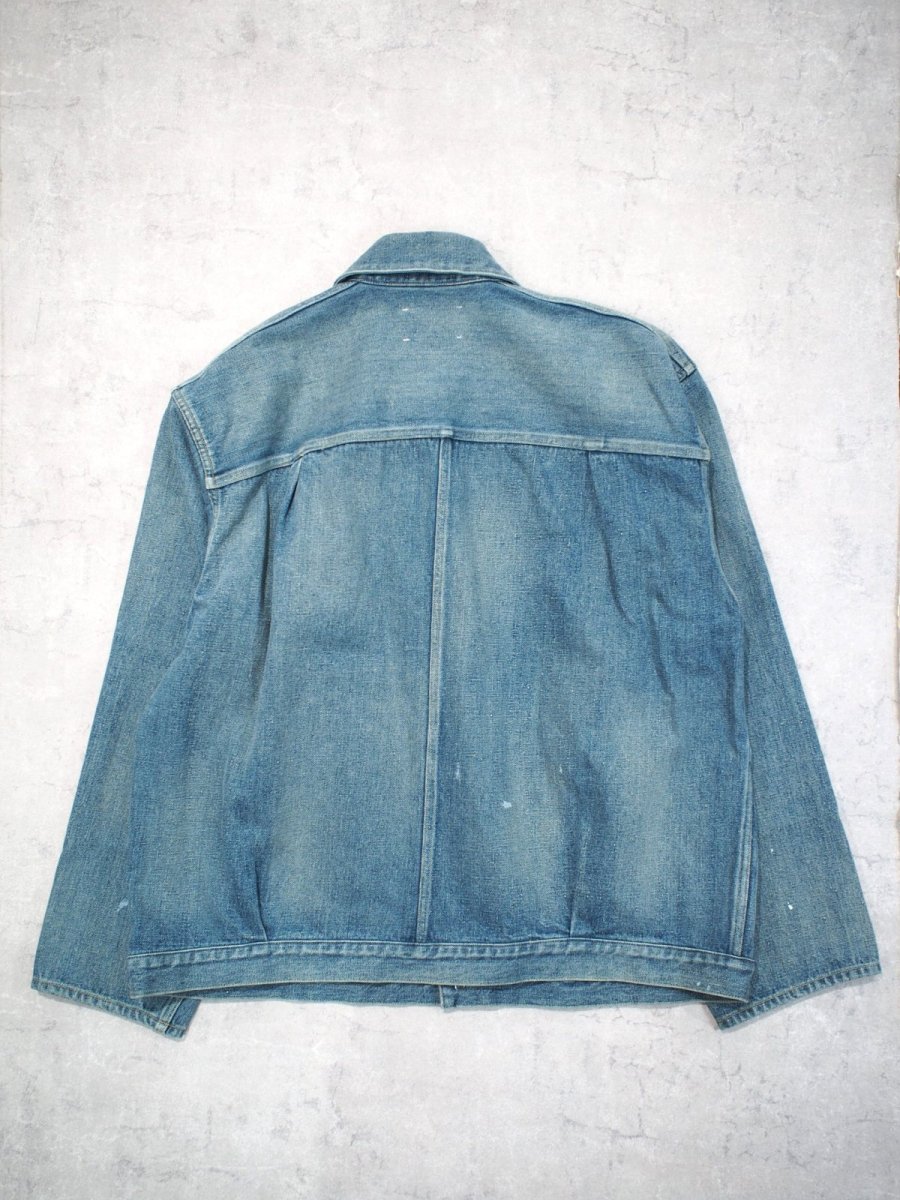 画像8:  YOKO SAKAMOTO  / PLEATS JACKET / RAW DENIM (8)