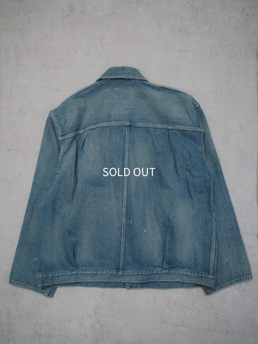 画像8:  YOKO SAKAMOTO  / PLEATS JACKET / RAW DENIM (8)