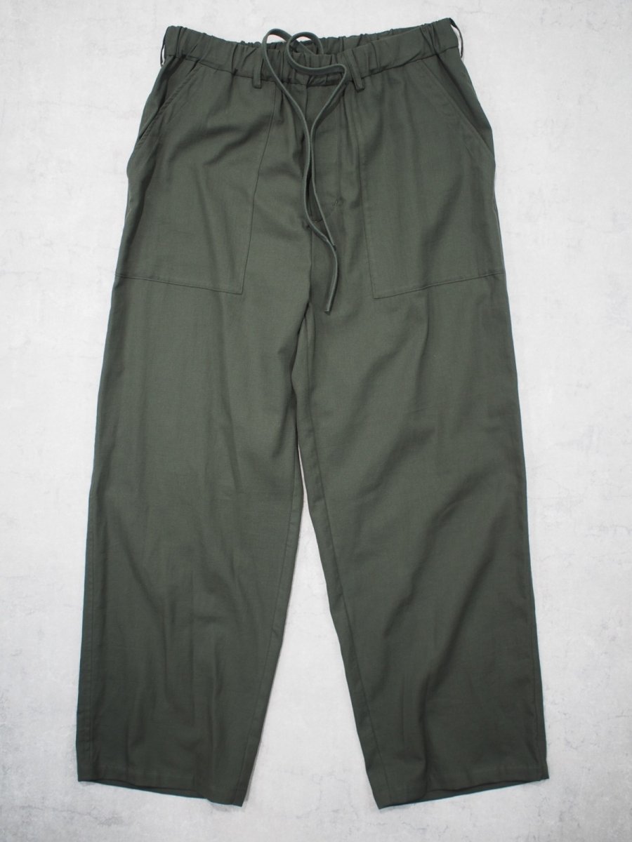 画像2: YOKO SAKAMOTO  / UTILITY EASY PANTS / COTTON PANAMA (2)