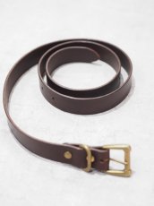 画像1:  YOKO SAKAMOTO / STANDARD BELT WIDE /  ITALIAN LEATHER (1)