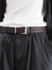 画像3: YOKO SAKAMOTO / STANDARD BELT WIDE /  ITALIAN LEATHER (3)