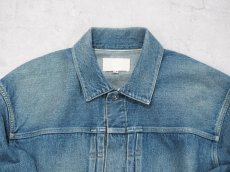 画像3:  YOKO SAKAMOTO  / PLEATS JACKET / RAW DENIM (3)