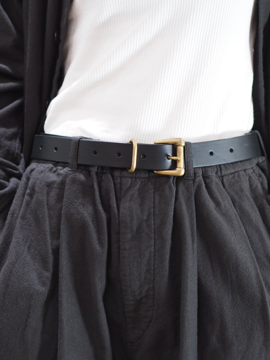 画像3: YOKO SAKAMOTO / STANDARD BELT WIDE /  ITALIAN LEATHER (3)