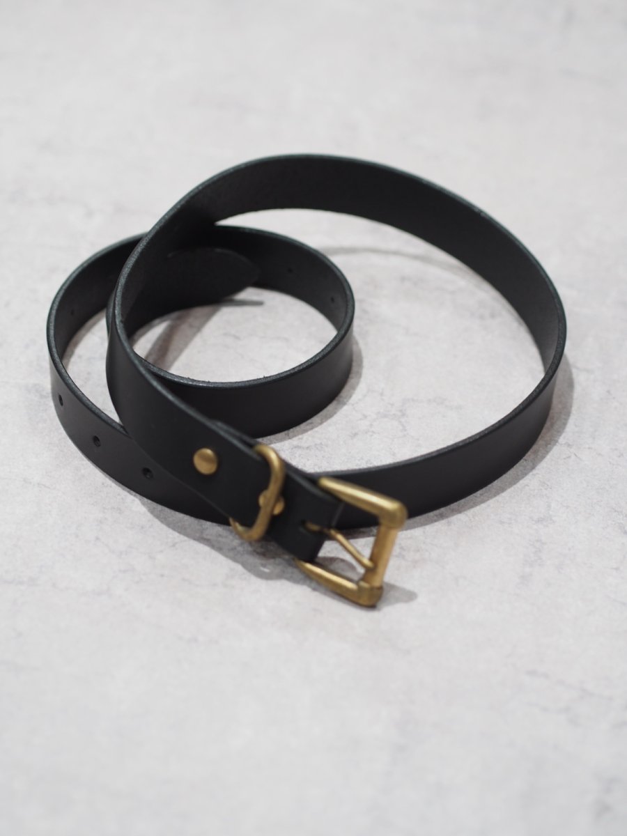 画像1: YOKO SAKAMOTO / STANDARD BELT WIDE /  ITALIAN LEATHER (1)