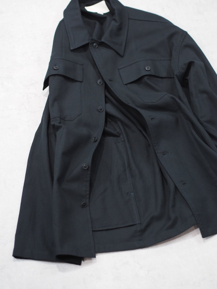 画像7: YOKO SAKAMOTO  / UTILITY SHIRT / COTTON PANAMA (7)