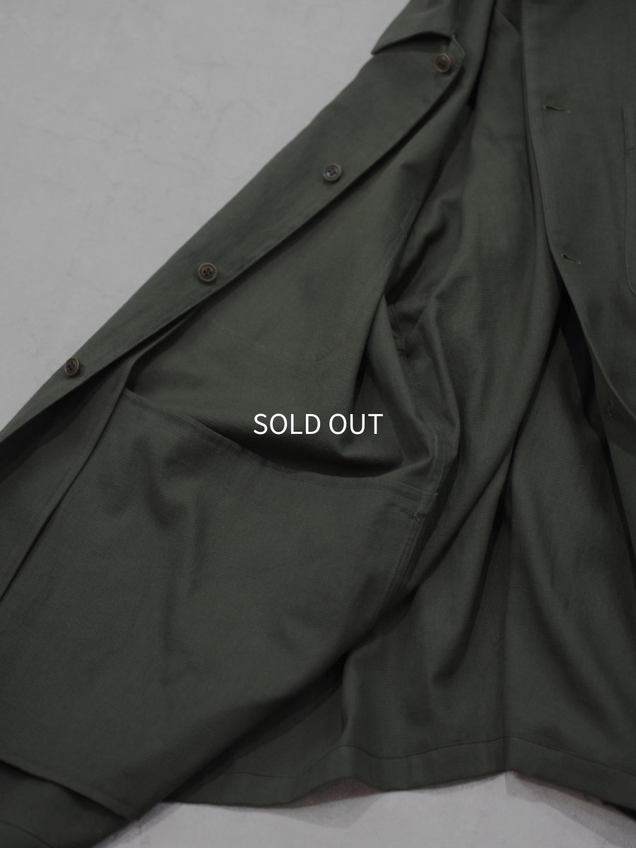 画像6: YOKO SAKAMOTO  /  UTILITY S/S SHIRT / COTTON PANAMA (6)
