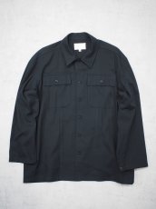 画像2: YOKO SAKAMOTO  / UTILITY SHIRT / COTTON PANAMA (2)