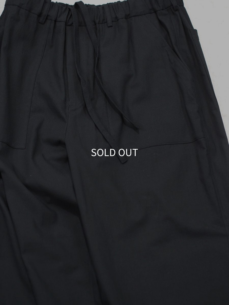 画像5: YOKO SAKAMOTO  /  UTILITY EASY PANTS / COTTON PANAMA (5)