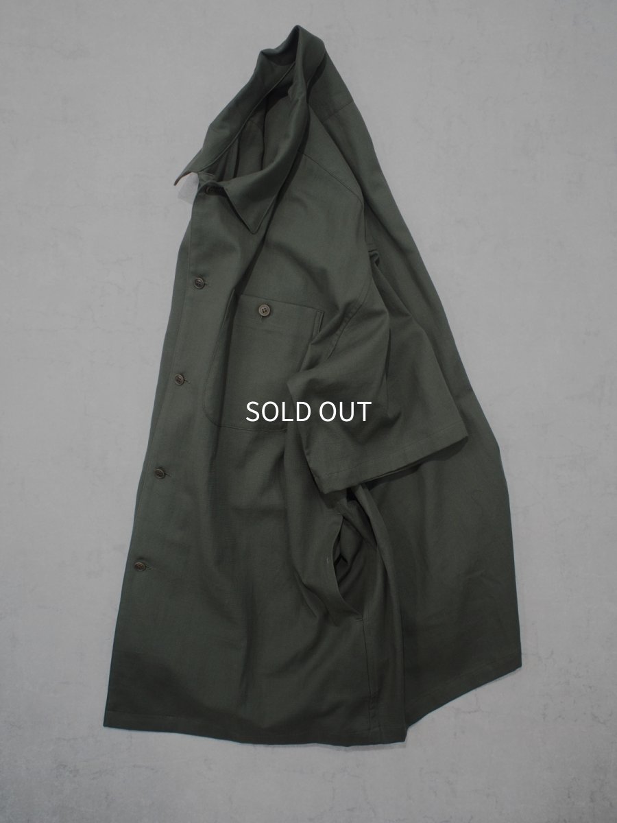 画像3: YOKO SAKAMOTO  /  UTILITY S/S SHIRT / COTTON PANAMA (3)
