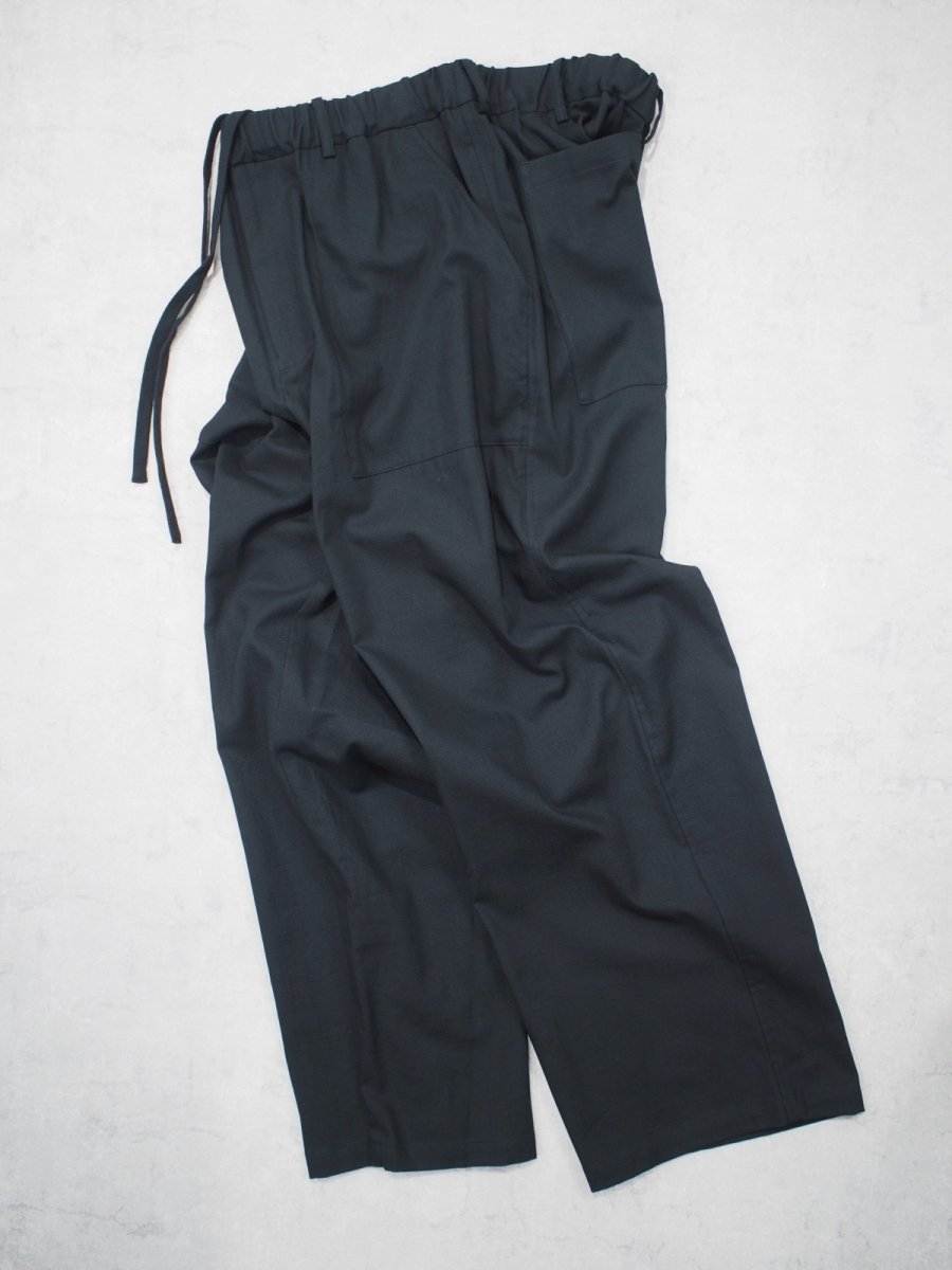 画像7: YOKO SAKAMOTO  /  UTILITY EASY PANTS / COTTON PANAMA (7)