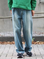 画像1:  YOKO SAKAMOTO  / BELTED TROUSERS / RAW DENIM (1)