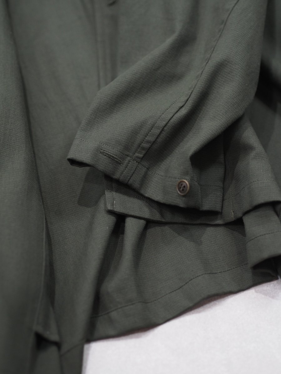 画像6: YOKO SAKAMOTO  / UTILITY SHIRT / COTTON PANAMA (6)