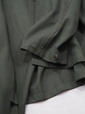 画像6: YOKO SAKAMOTO  / UTILITY SHIRT / COTTON PANAMA (6)