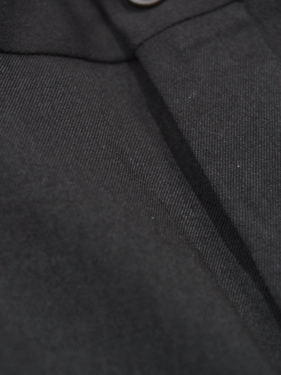 画像7: YOKO SAKAMOTO  / DOUBLE PLEATED TROUSERS / BRUSHED POLYESTER GABARDINE (7)