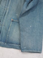 画像4:  YOKO SAKAMOTO  / PLEATS JACKET / RAW DENIM (4)