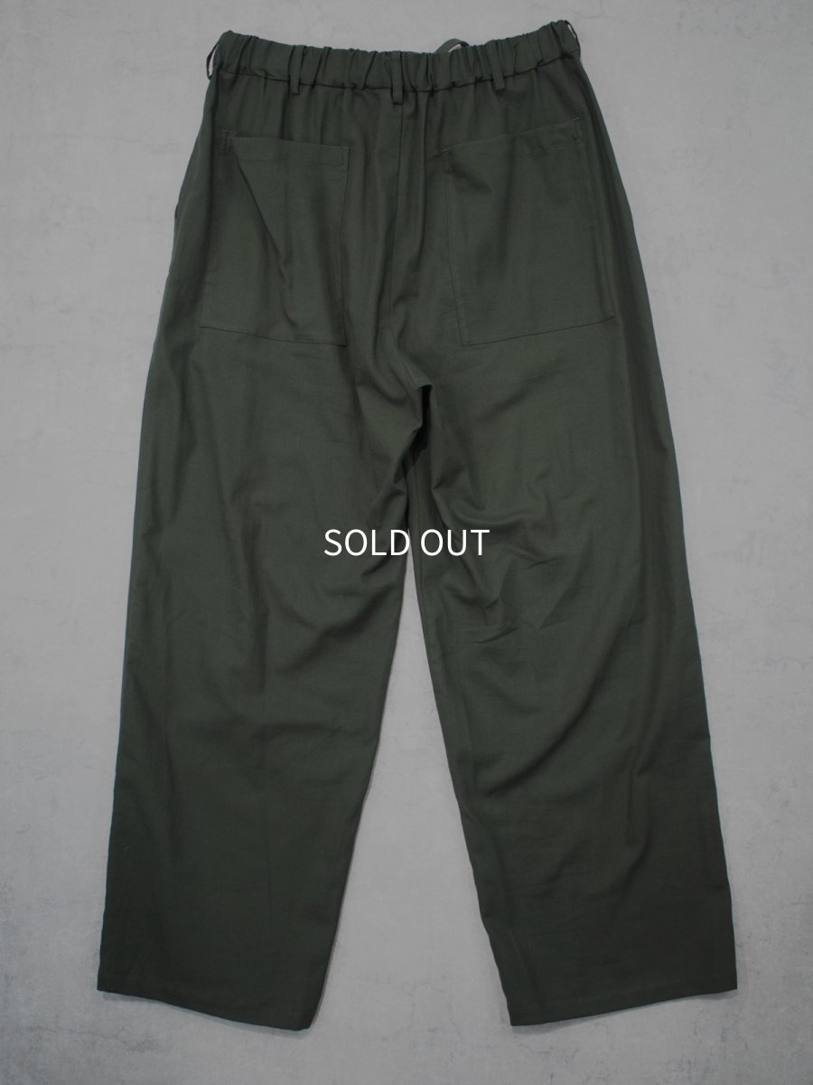 画像3: YOKO SAKAMOTO  / UTILITY EASY PANTS / COTTON PANAMA (3)