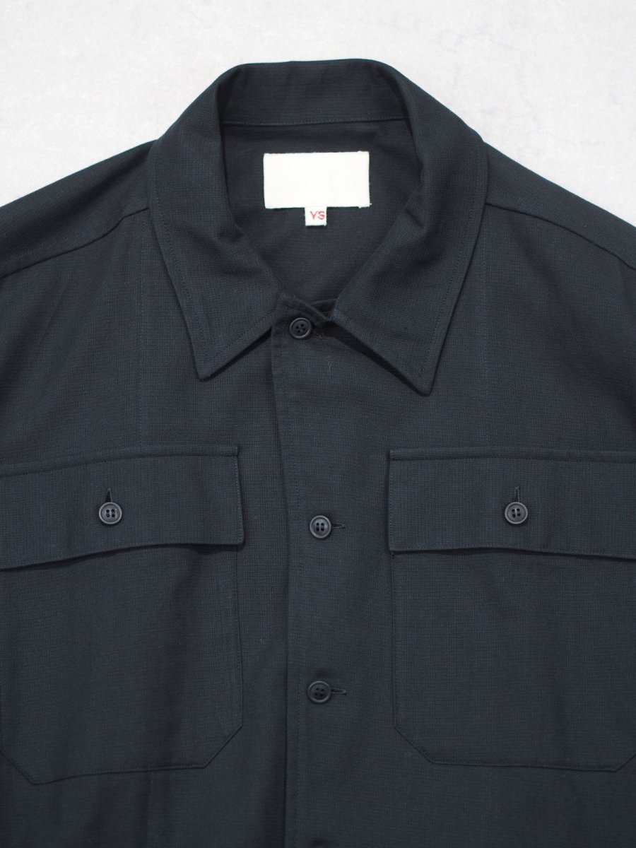 画像5: YOKO SAKAMOTO  / UTILITY SHIRT / COTTON PANAMA (5)
