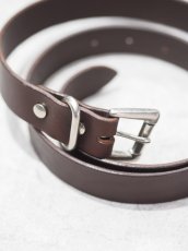 画像2: YOKO SAKAMOTO / STANDARD BELT WIDE /  ITALIAN LEATHER (2)