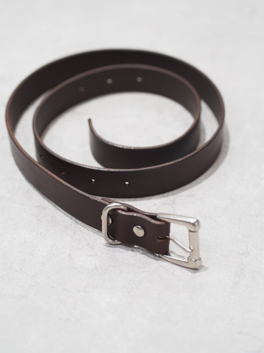 画像1: YOKO SAKAMOTO / STANDARD BELT WIDE /  ITALIAN LEATHER (1)