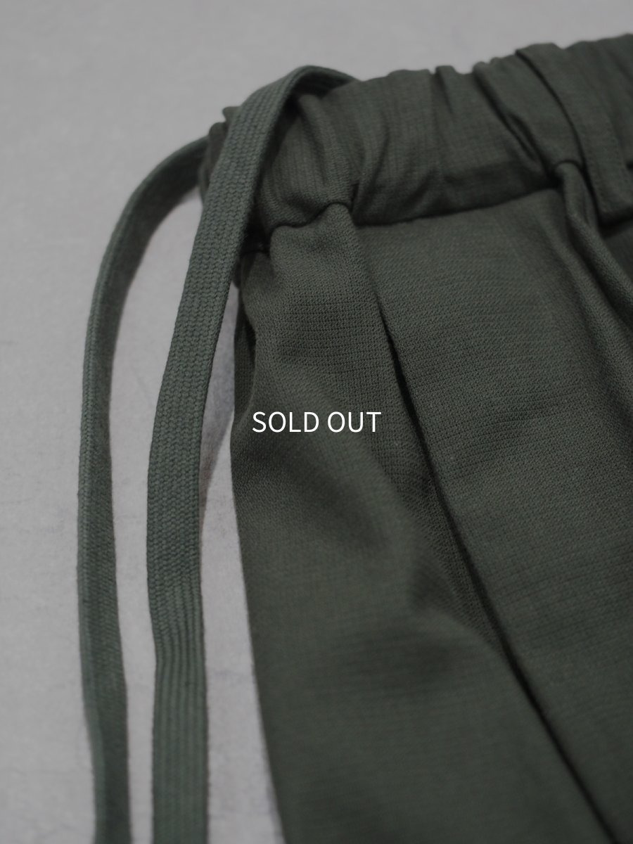 画像8: YOKO SAKAMOTO  / UTILITY EASY PANTS / COTTON PANAMA (8)