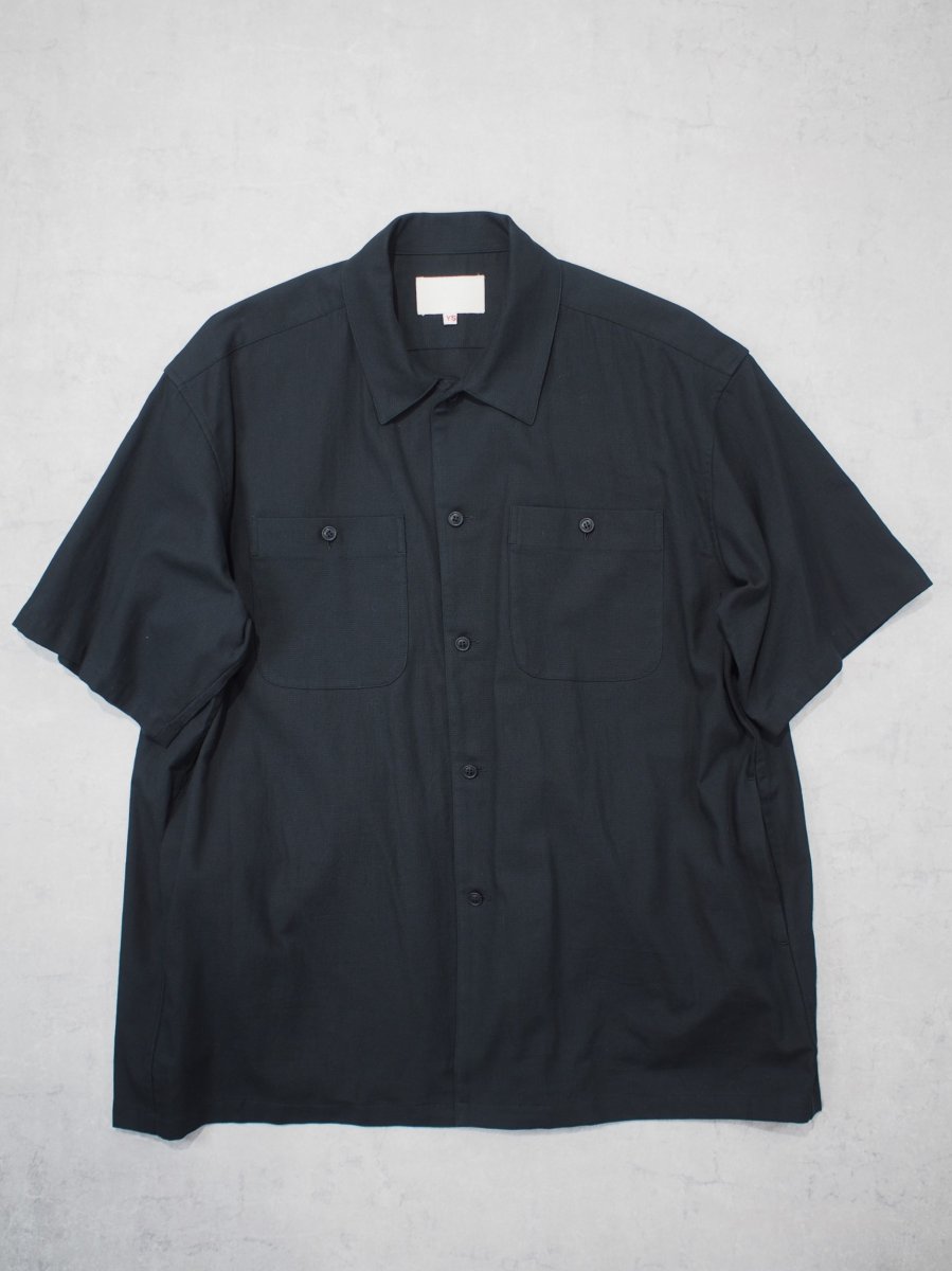 画像1: YOKO SAKAMOTO  /  UTILITY S/S SHIRT / COTTON PANAMA (1)