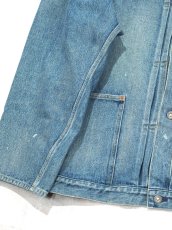 画像6:  YOKO SAKAMOTO  / PLEATS JACKET / RAW DENIM (6)